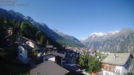 Archiv Foto Webcam Egga - Blick nach Grächen 07:00