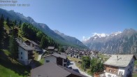 Archiv Foto Webcam Egga - Blick nach Grächen 09:00