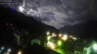 Archiv Foto Webcam Egga - Blick nach Grächen 01:00