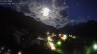 Archiv Foto Webcam Egga - Blick nach Grächen 03:00