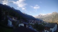 Archiv Foto Webcam Egga - Blick nach Grächen 06:00