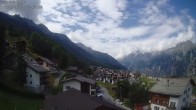 Archiv Foto Webcam Egga - Blick nach Grächen 09:00