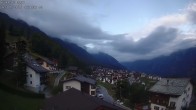 Archiv Foto Webcam Egga - Blick nach Grächen 05:00
