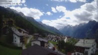 Archiv Foto Webcam Egga - Blick nach Grächen 13:00