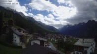 Archiv Foto Webcam Egga - Blick nach Grächen 15:00