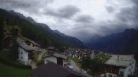 Archiv Foto Webcam Egga - Blick nach Grächen 17:00