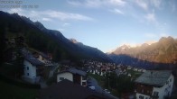 Archiv Foto Webcam Egga - Blick nach Grächen 05:00
