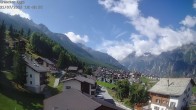 Archiv Foto Webcam Egga - Blick nach Grächen 09:00