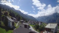 Archiv Foto Webcam Egga - Blick nach Grächen 11:00