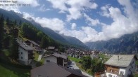 Archiv Foto Webcam Egga - Blick nach Grächen 09:00