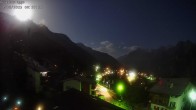 Archiv Foto Webcam Egga - Blick nach Grächen 23:00