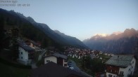 Archiv Foto Webcam Egga - Blick nach Grächen 05:00