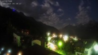 Archiv Foto Webcam Egga - Blick nach Grächen 23:00