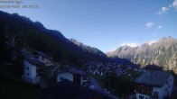 Archiv Foto Webcam Egga - Blick nach Grächen 08:00