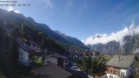 Archiv Foto Webcam Egga - Blick nach Grächen 09:00