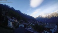 Archiv Foto Webcam Egga - Blick nach Grächen 07:00