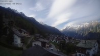 Archiv Foto Webcam Egga - Blick nach Grächen 08:00