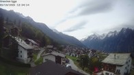 Archiv Foto Webcam Egga - Blick nach Grächen 11:00