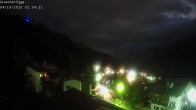 Archiv Foto Webcam Egga - Blick nach Grächen 01:00