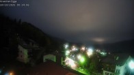 Archiv Foto Webcam Egga - Blick nach Grächen 23:00