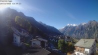 Archiv Foto Webcam Egga - Blick nach Grächen 09:00