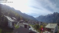 Archiv Foto Webcam Egga - Blick nach Grächen 11:00