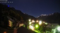 Archiv Foto Webcam Egga - Blick nach Grächen 03:00