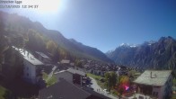 Archiv Foto Webcam Egga - Blick nach Grächen 11:00