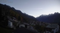 Archiv Foto Webcam Egga - Blick nach Grächen 17:00
