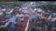 Archived image Webcam Town Square in Eggenfelden 19:00