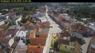 Archived image Webcam Town Square in Eggenfelden 13:00