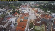 Archiv Foto Webcam Stadtplatz Eggenfelden 09:00