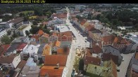 Archiv Foto Webcam Stadtplatz Eggenfelden 13:00