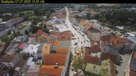 Archiv Foto Webcam Stadtplatz Eggenfelden 11:00