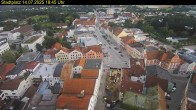 Archived image Webcam Town Square in Eggenfelden 17:00