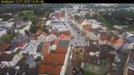 Archiv Foto Webcam Stadtplatz Eggenfelden 13:00