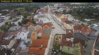 Archiv Foto Webcam Stadtplatz Eggenfelden 08:00