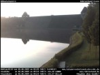 Archiv Foto Webcam Möhnetalsperre: Blick auf Staumauer 06:00