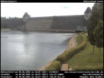 Archiv Foto Webcam Möhnetalsperre: Blick auf Staumauer 11:00