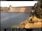 Archiv Foto Webcam Möhnetalsperre: Blick auf Staumauer 15:00