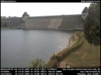 Archiv Foto Webcam Möhnetalsperre: Blick auf Staumauer 15:00