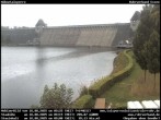 Archiv Foto Webcam Möhnetalsperre: Blick auf Staumauer 09:00