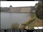 Archiv Foto Webcam Möhnetalsperre: Blick auf Staumauer 15:00