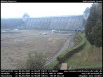 Archiv Foto Webcam Möhnetalsperre: Blick auf Staumauer 08:00