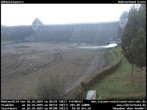 Archiv Foto Webcam Möhnetalsperre: Blick auf Staumauer 09:00