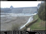 Archiv Foto Webcam Möhnetalsperre: Blick auf Staumauer 17:00