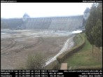 Archiv Foto Webcam Möhnetalsperre: Blick auf Staumauer 15:00