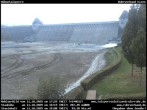 Archiv Foto Webcam Möhnetalsperre: Blick auf Staumauer 17:00