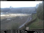 Archiv Foto Webcam Möhnetalsperre: Blick auf Staumauer 11:00