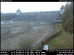 Archiv Foto Webcam Möhnetalsperre: Blick auf Staumauer 17:00